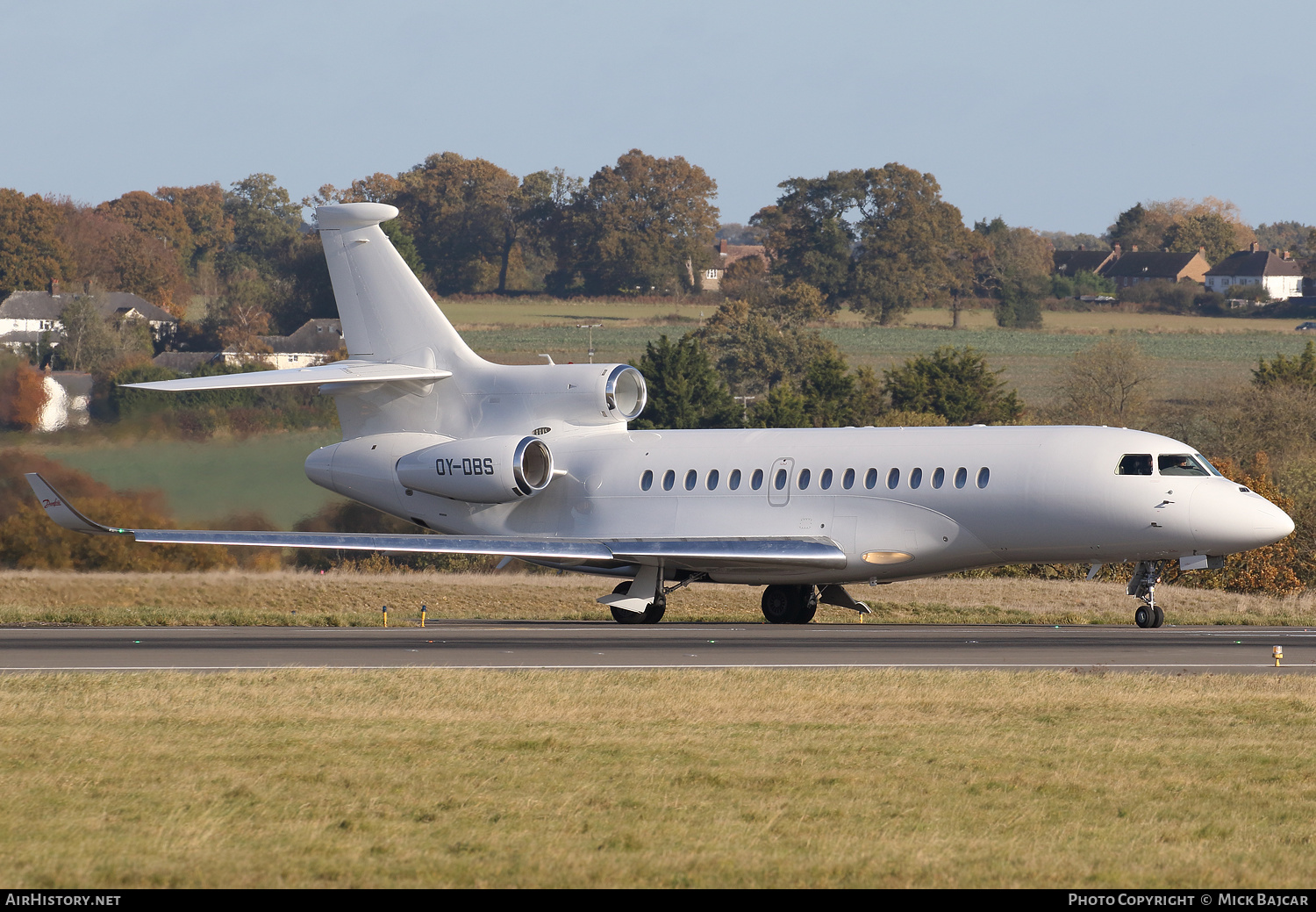 Aircraft Photo of OY-DBS | Dassault Falcon 8X | Danfoss | AirHistory.net #622874