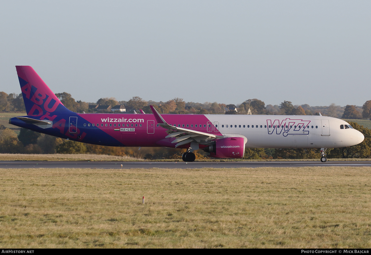 Aircraft Photo of HA-LGD | Airbus A321-271NX | Wizz Air | AirHistory.net #622875