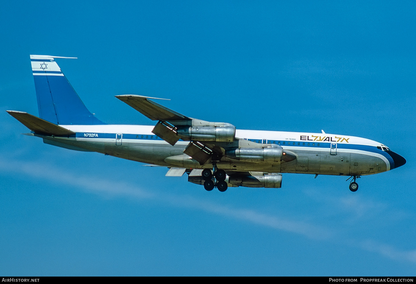 Aircraft Photo of N792FA | Boeing 707-138B | El Al Israel Airlines | AirHistory.net #622884