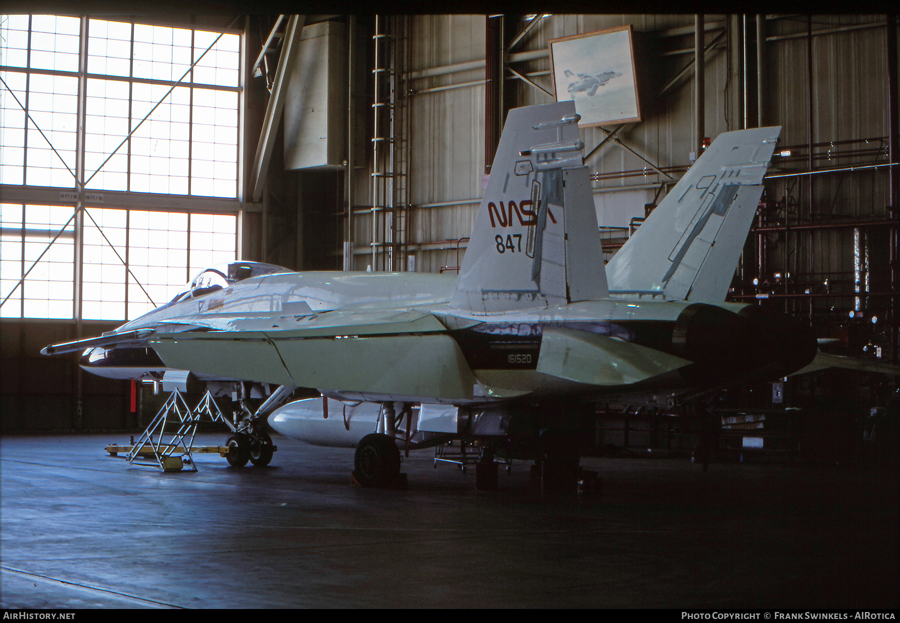 Aircraft Photo of 161520 / NASA 847 | McDonnell Douglas F/A-18A Hornet | NASA - National Aeronautics and Space Administration | AirHistory.net #622885