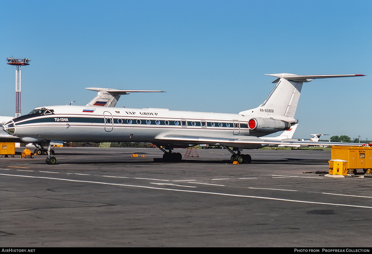 Aircraft Photo of RA-65908 | Tupolev Tu-134AK | VAP Group | AirHistory.net #622893