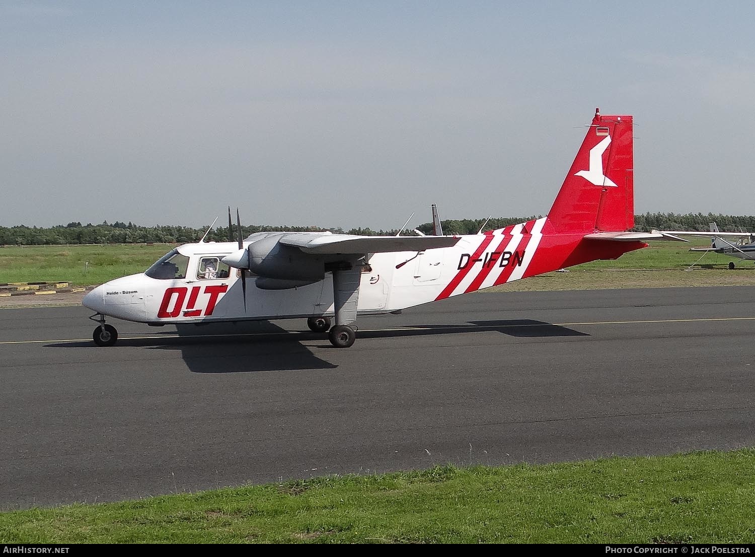 Aircraft Photo of D-IFBN | Pilatus Britten-Norman BN-2B-26 Islander | OLT - Ostfriesische Lufttransport | AirHistory.net #622895