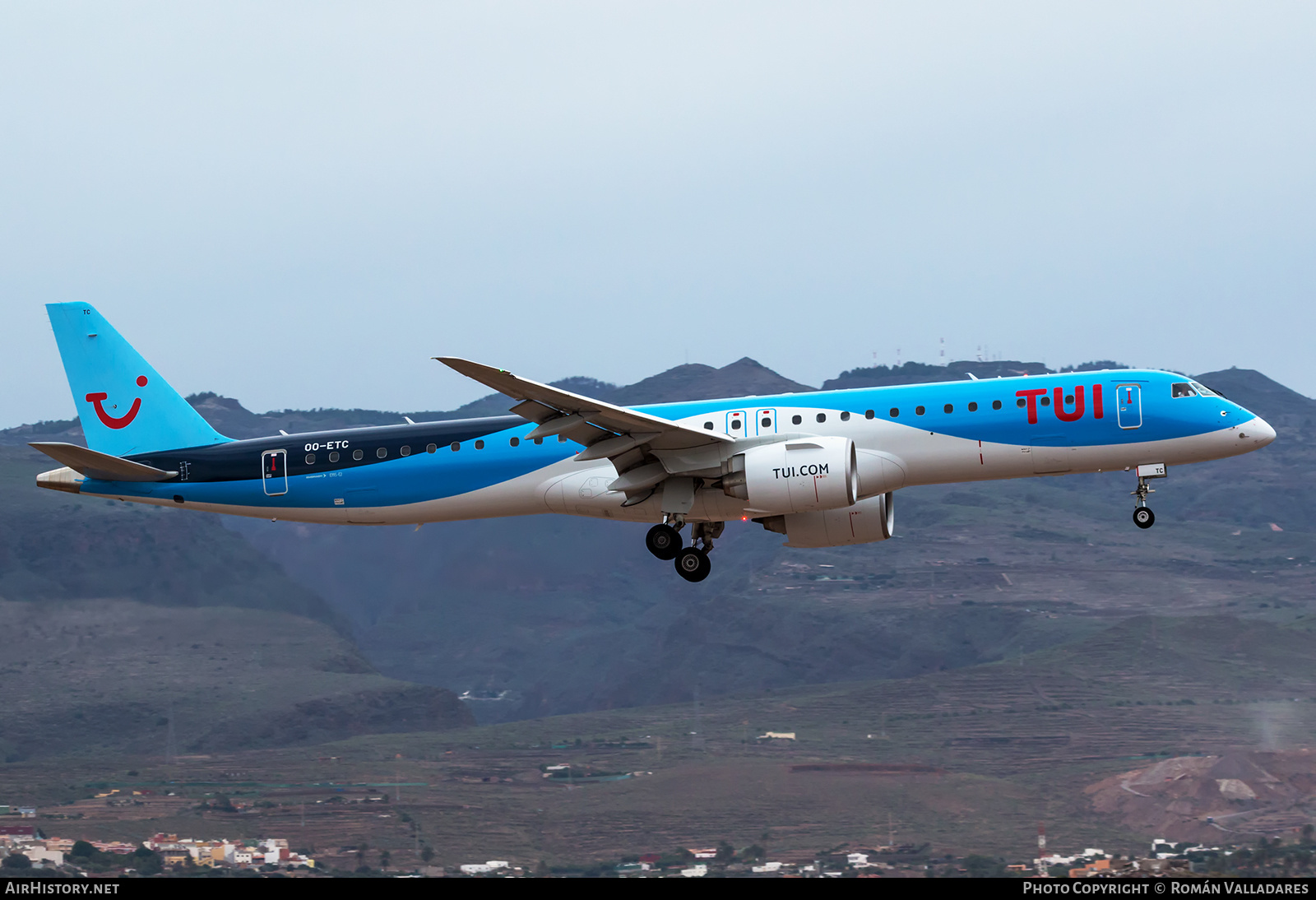 Aircraft Photo of OO-ETC | Embraer 195-E2 (ERJ-190-400) | TUI | AirHistory.net #622899