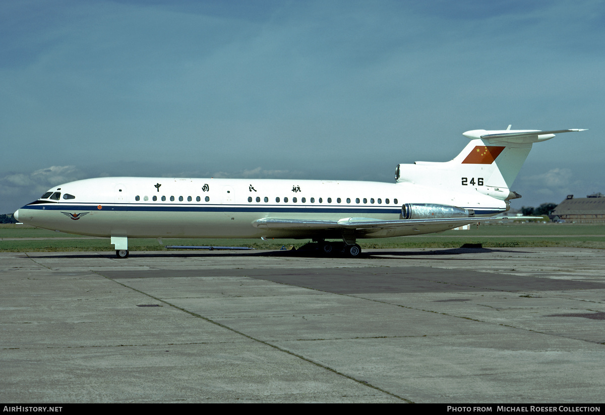 Aircraft Photo of 246 | Hawker Siddeley HS-121 Trident 2E | CAAC - Civil Aviation Administration of China | AirHistory.net #622901