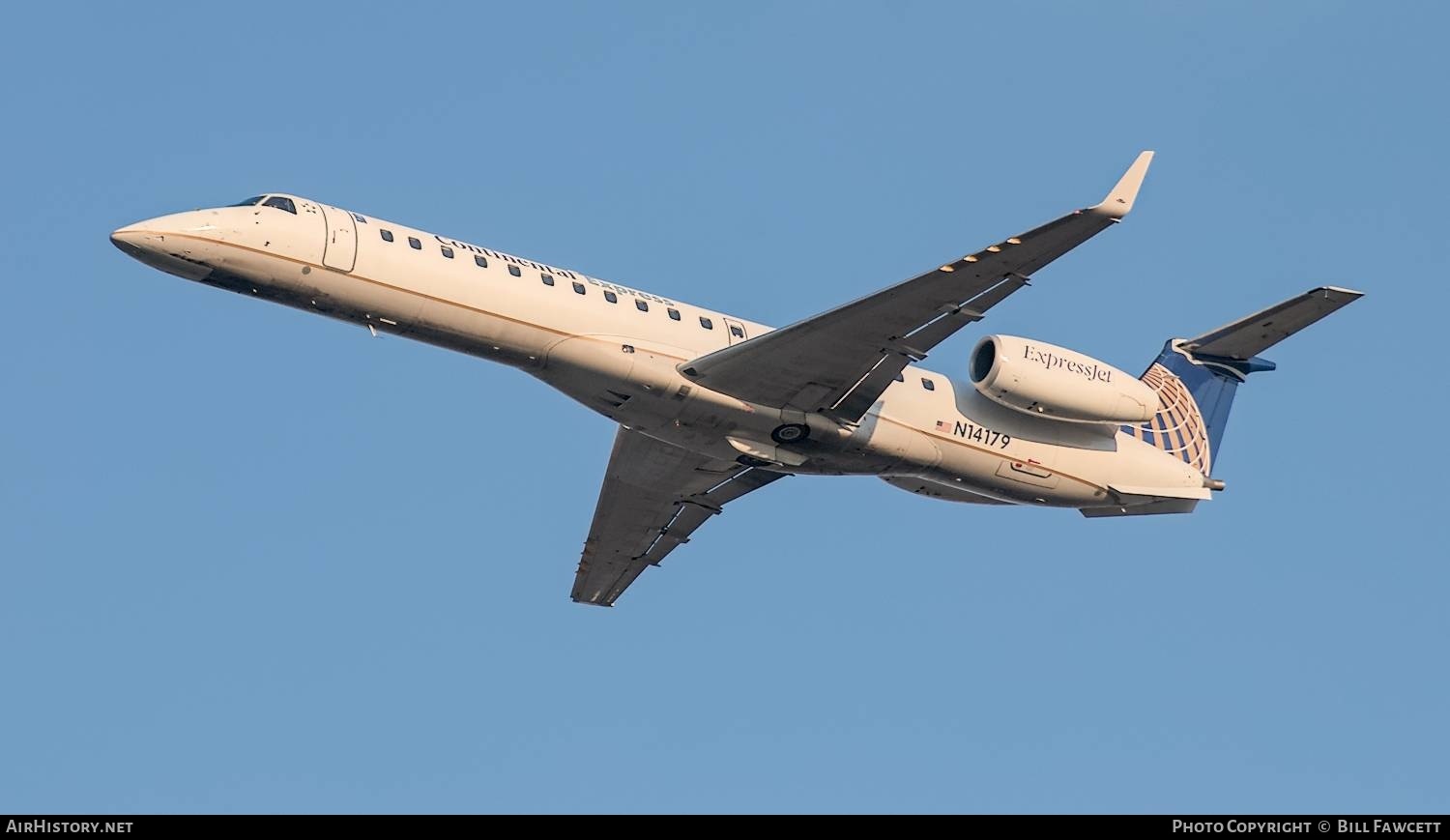 Aircraft Photo of N14179 | Embraer ERJ-145XR (EMB-145XR) | Continental Express | AirHistory.net #622912