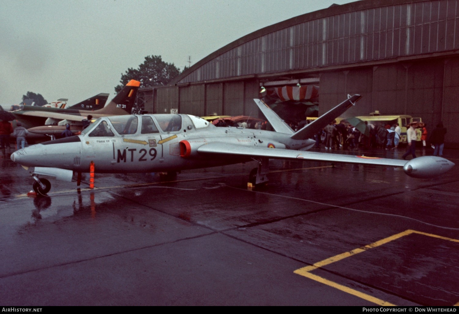 Aircraft Photo of MT29 | Fouga CM-170R Magister | Belgium - Air Force | AirHistory.net #622925