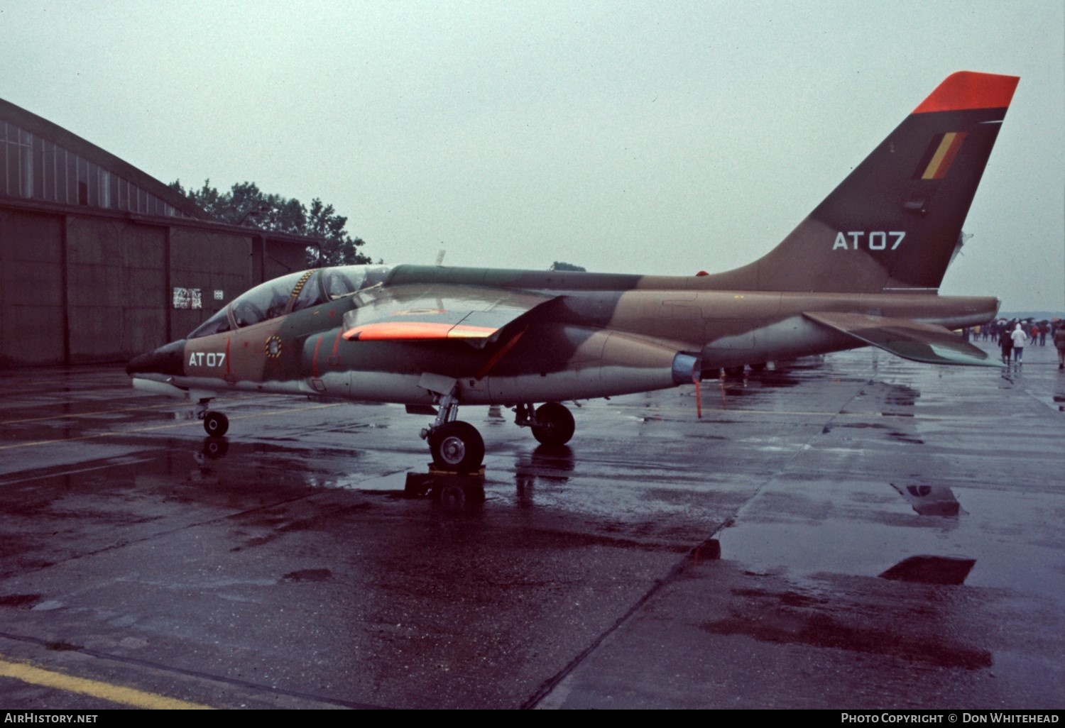 Aircraft Photo of AT07 | Dassault-Dornier Alpha Jet 1B | Belgium - Air Force | AirHistory.net #622926