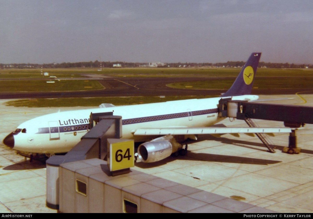 Aircraft Photo of D-AIAB | Airbus A300B2-1C | Lufthansa | AirHistory.net #622936