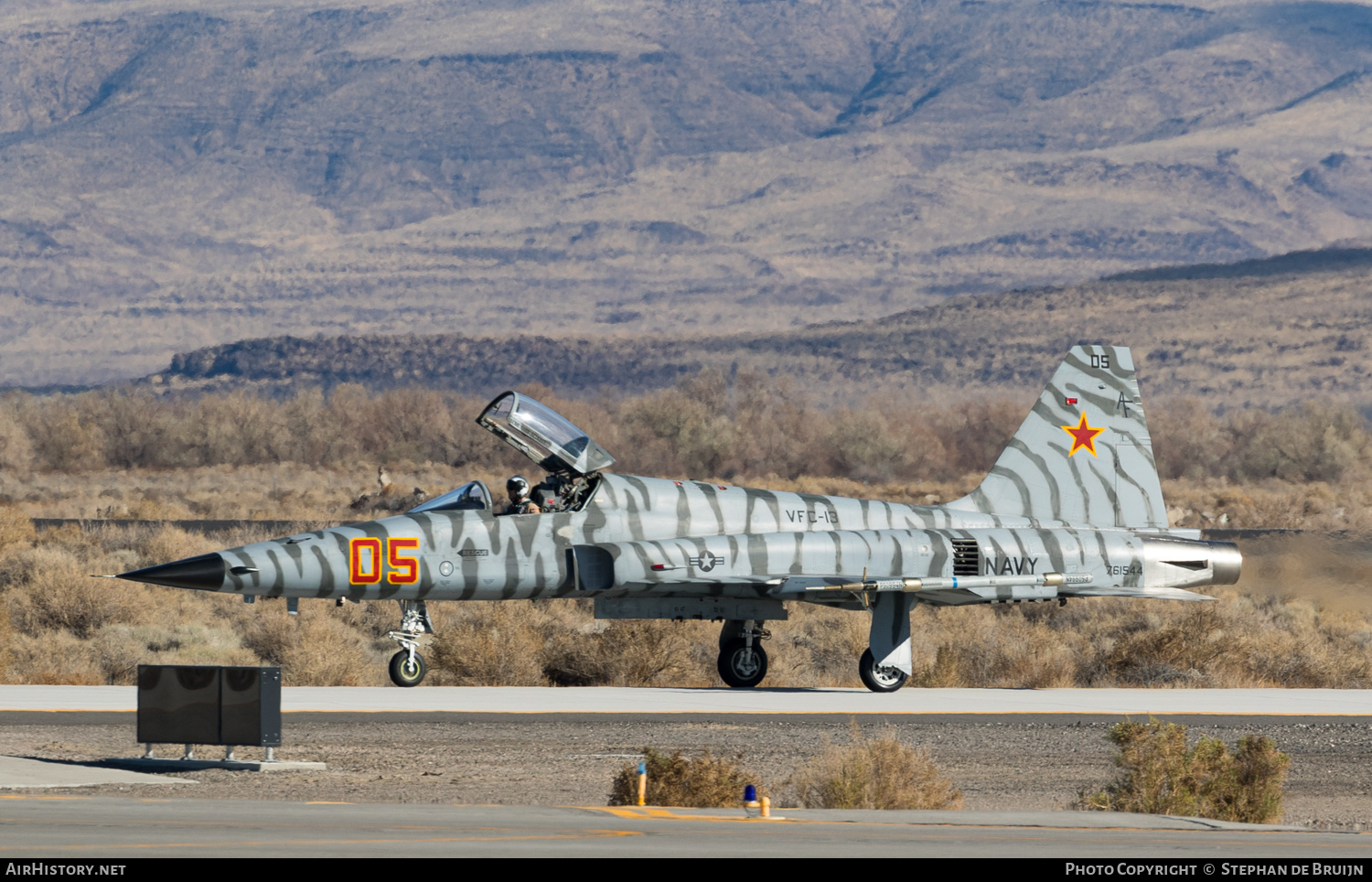 Aircraft Photo of 761544 | Northrop F-5N Tiger II | USA - Navy | AirHistory.net #622947