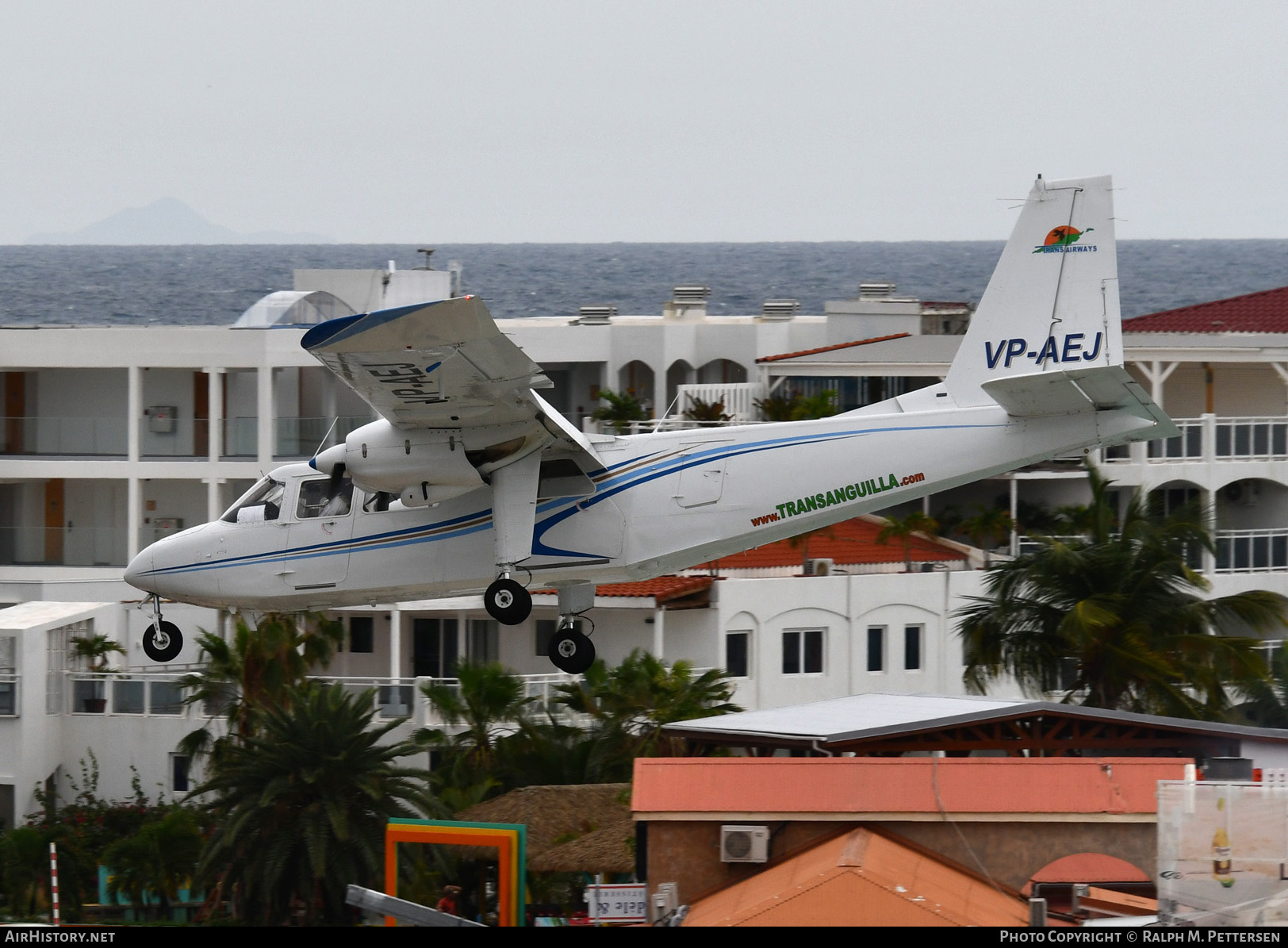 Aircraft Photo of VP-AEJ | Britten-Norman BN-2B-21 Islander | Air Anguilla | AirHistory.net #622964
