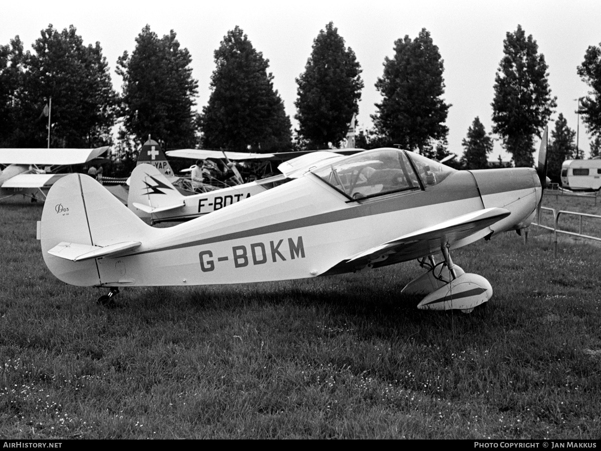 Aircraft Photo of G-BDKM | SIPA S-903 | AirHistory.net #622968