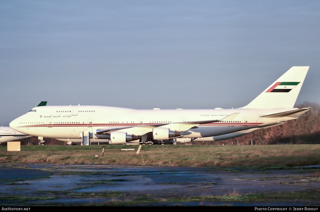 Aircraft Photo of A6-HRM | Boeing 747-422 | United Arab Emirates Government | AirHistory.net #622969