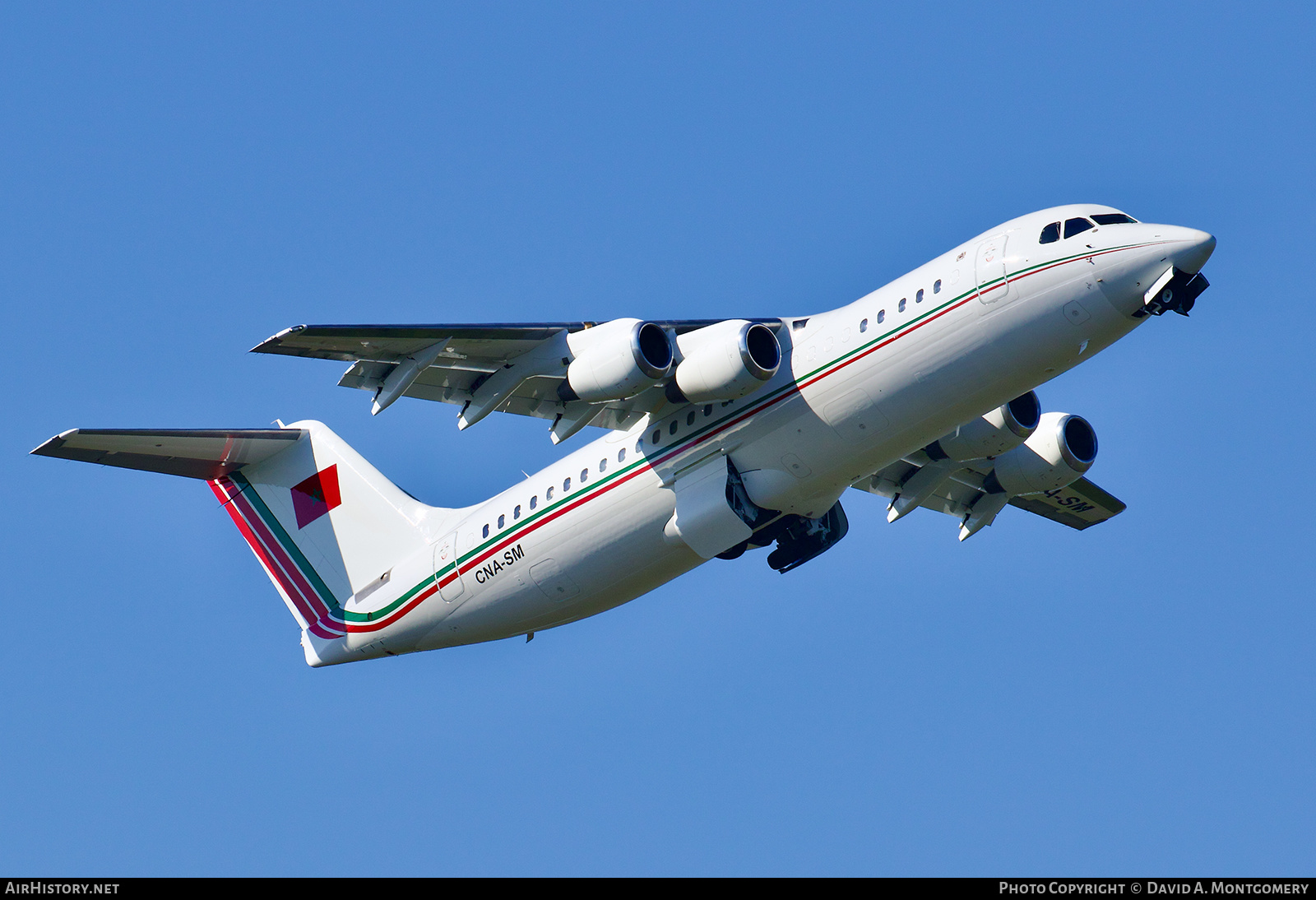 Aircraft Photo of CNA-SM | BAE Systems Avro 146-RJ100 | Morocco - Government | AirHistory.net #622979