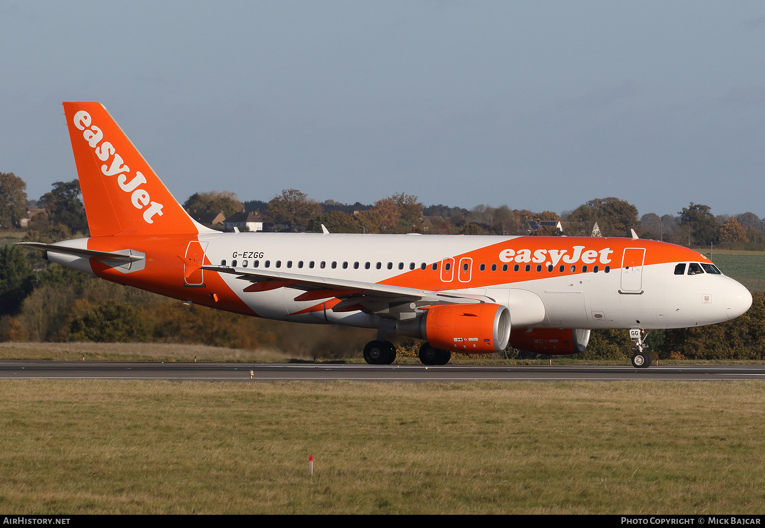 Aircraft Photo of G-EZGG | Airbus A319-111 | EasyJet | AirHistory.net #622983