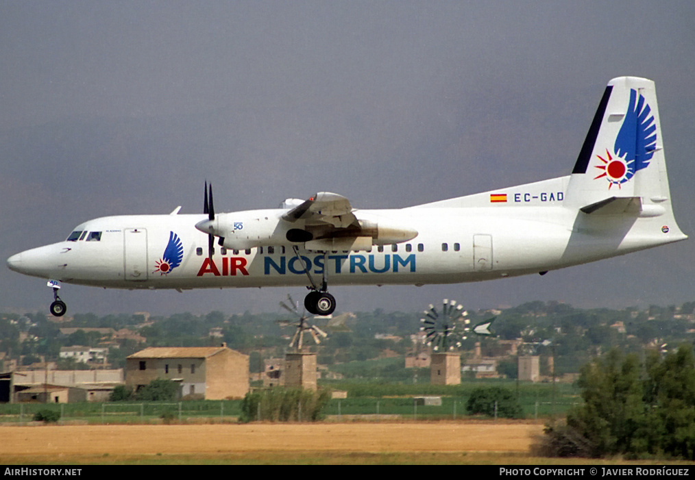 Aircraft Photo of EC-GAD | Fokker 50 | Air Nostrum | AirHistory.net #622988