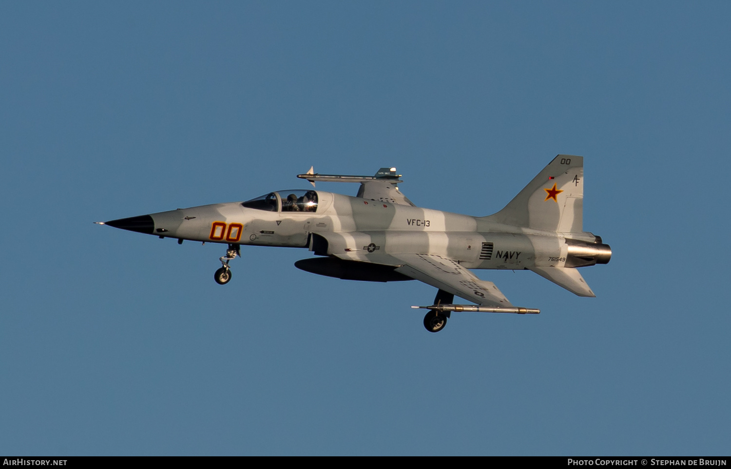 Aircraft Photo of 761549 | Northrop F-5N Tiger II | USA - Navy | AirHistory.net #622994
