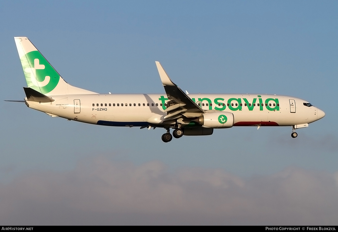 Aircraft Photo of F-GZHQ | Boeing 737-8K2 | Transavia | AirHistory.net #622996