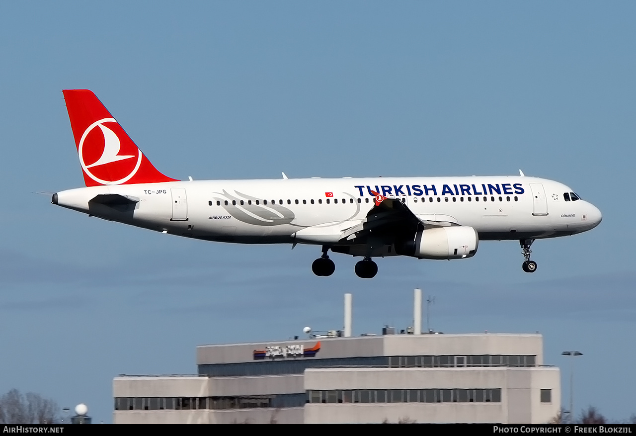 Aircraft Photo of TC-JPG | Airbus A320-232 | Turkish Airlines | AirHistory.net #622998