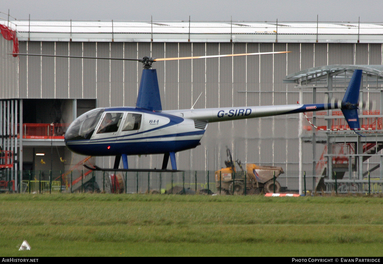 Aircraft Photo of G-SIRD | Robinson R-44 Raven II | AirHistory.net #623044