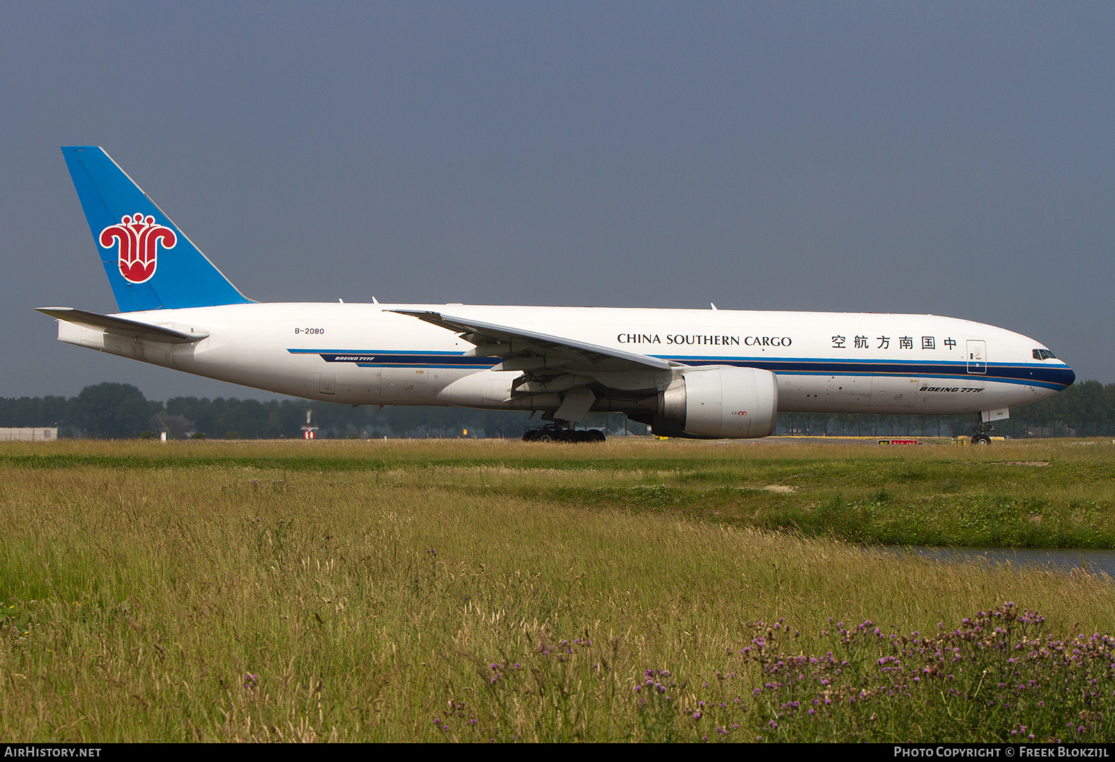 Aircraft Photo of B-2080 | Boeing 777-F1B | China Southern Airlines Cargo | AirHistory.net #623069