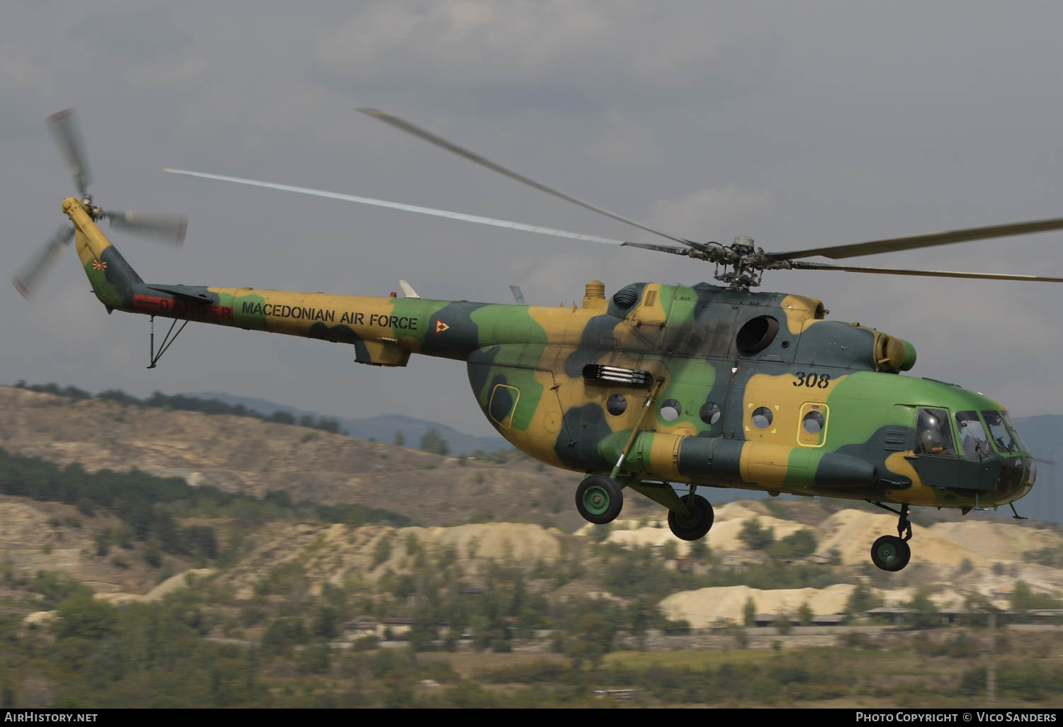 Aircraft Photo of 308 | Mil Mi-8MTV-2 | North Macedonia - Air Force | AirHistory.net #623104