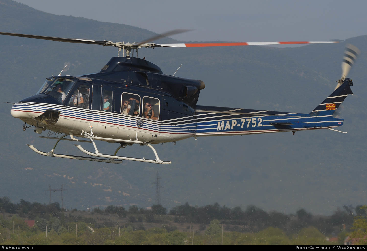 Aircraft Photo of MAP-7752 | Bell 412EP | North Macedonia - Police | AirHistory.net #623105