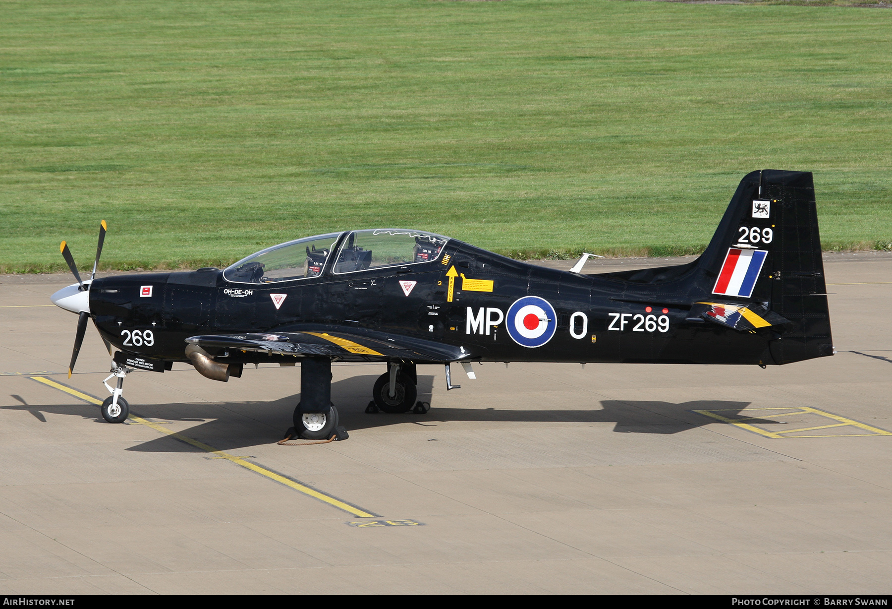 Aircraft Photo of ZF269 | Short S-312 Tucano T1 | UK - Air Force | AirHistory.net #623109