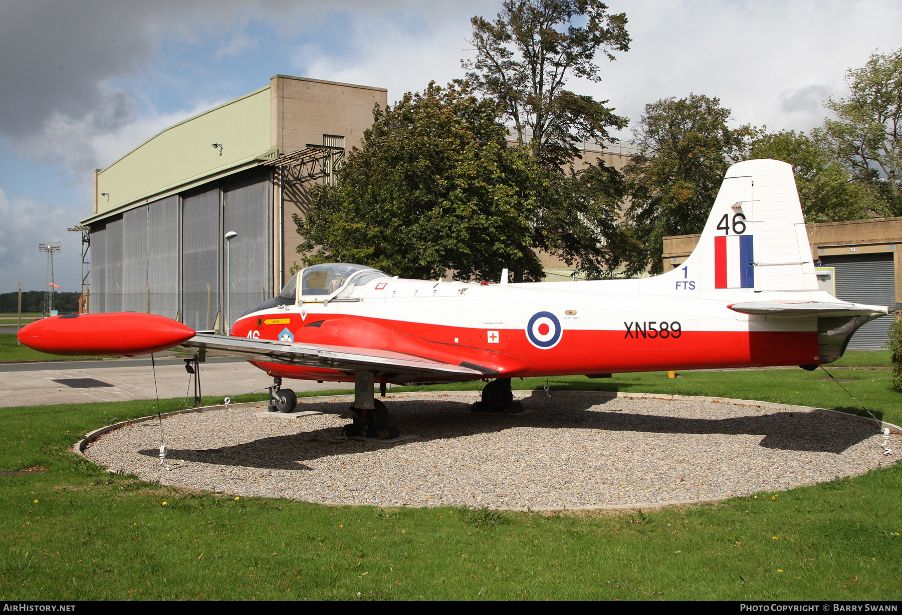 Aircraft Photo of XN589 | Hunting P.84 Jet Provost T3A | UK - Air Force | AirHistory.net #623110