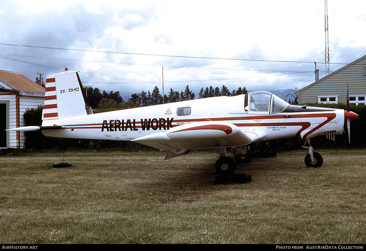 Aircraft Photo of ZK-DHO | Fletcher FU-24-950 | Aerial Work | AirHistory.net #623111