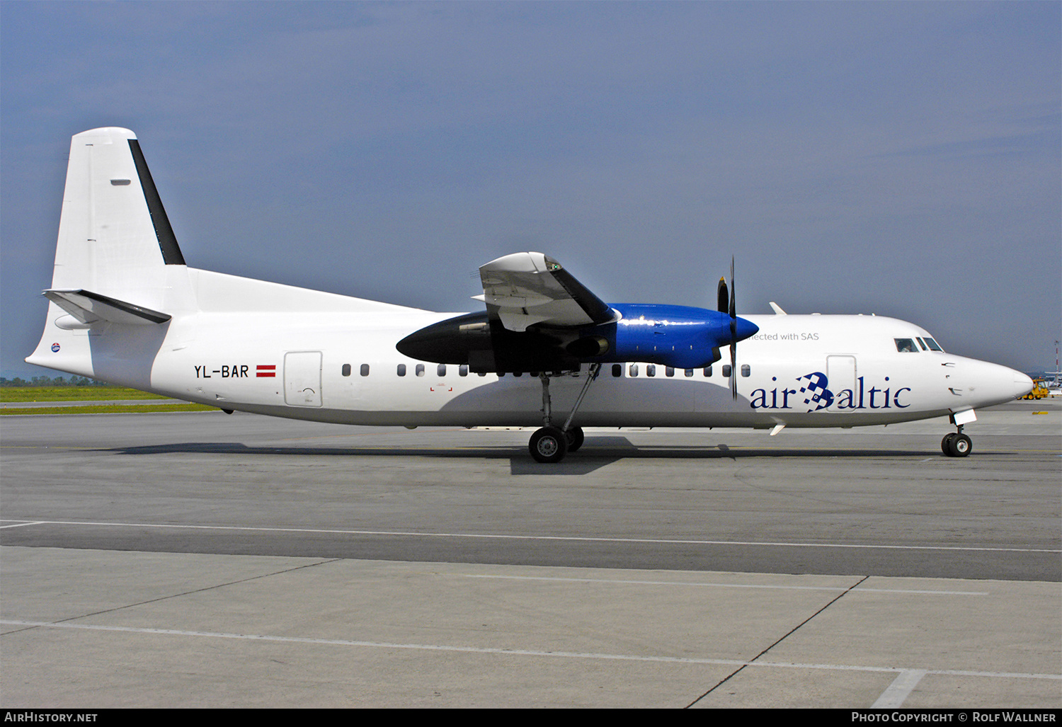 Aircraft Photo of YL-BAR | Fokker 50 | AirBaltic | AirHistory.net #623115