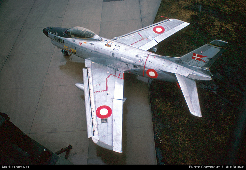 Aircraft Photo of F-421 | North American F-86D Sabre | Denmark - Air Force | AirHistory.net #623139
