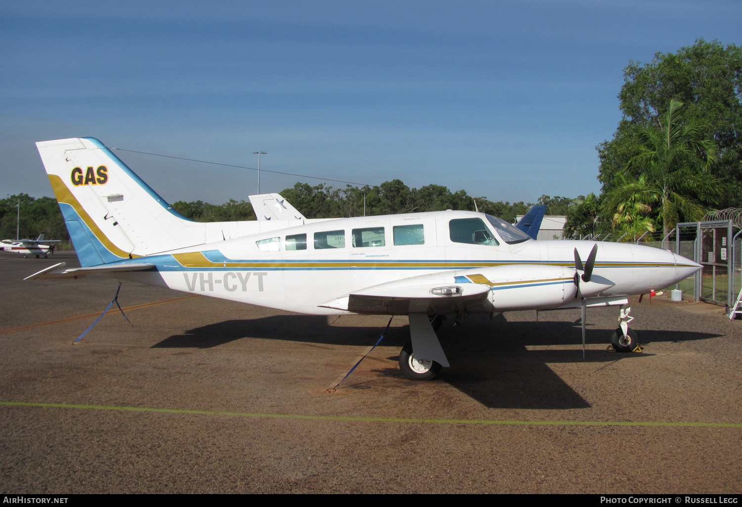 Aircraft Photo of VH-CYT | Cessna 402C | GAS - Goldfields Air Services | AirHistory.net #623148