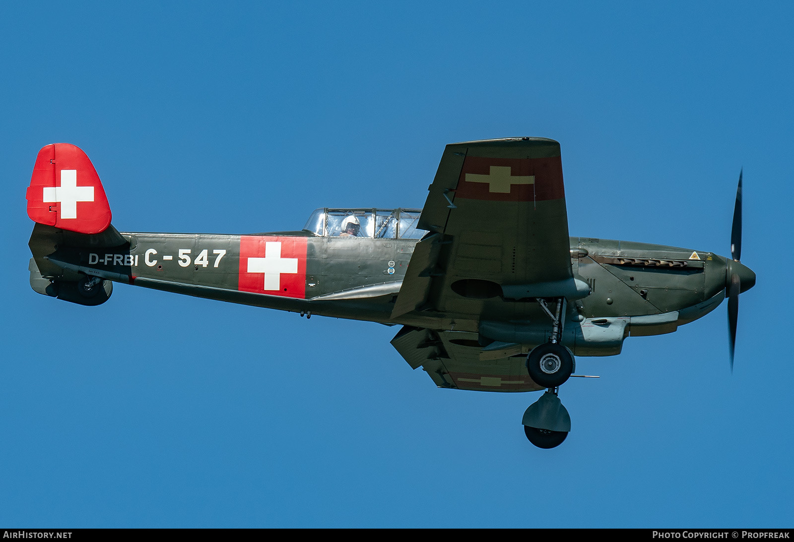 Aircraft Photo of D-FRBI / C-547 | EKW C-3603 | Switzerland - Air Force | AirHistory.net #623149