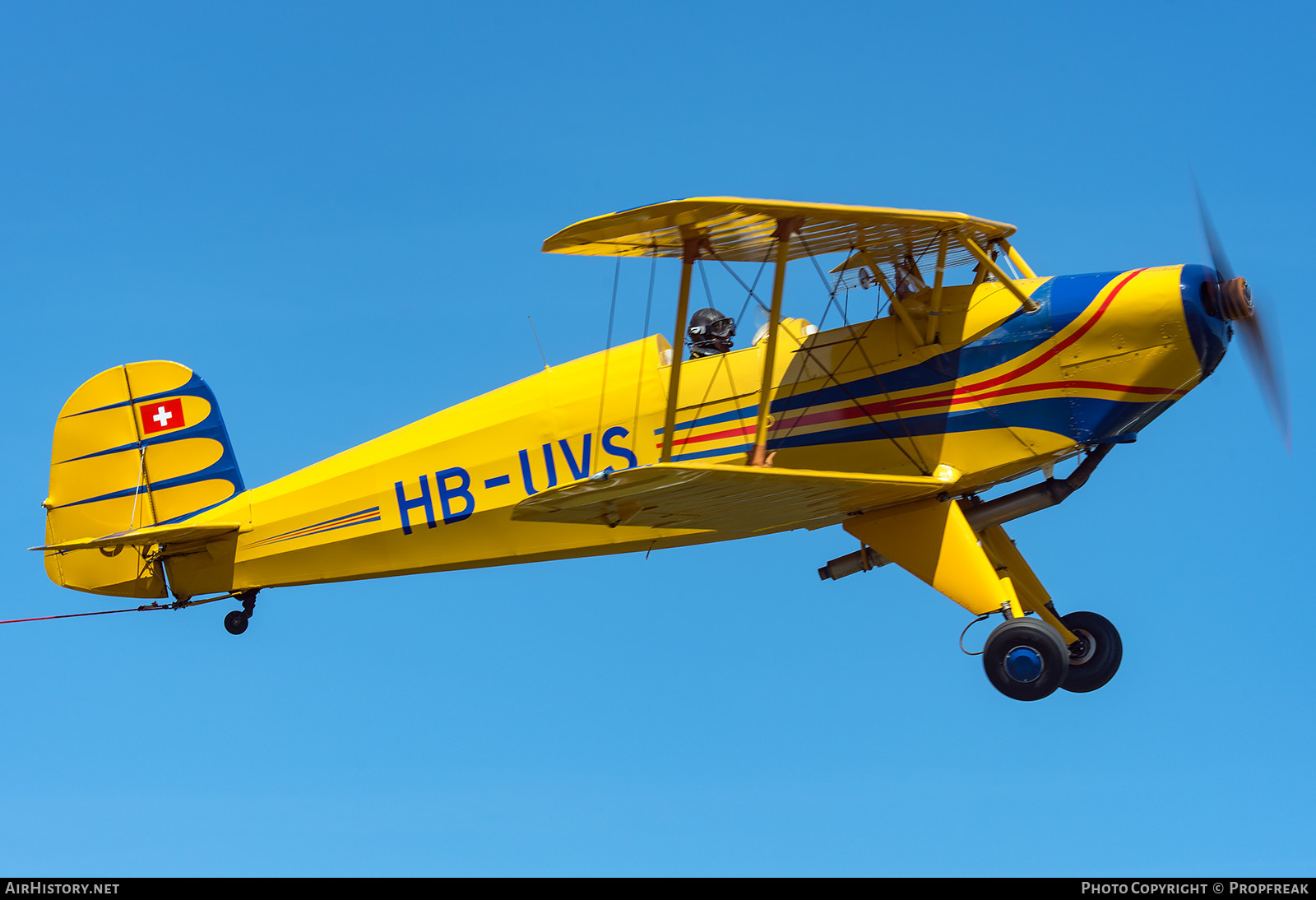 Aircraft Photo of HB-UVS | Bucker Bu-131APM | AirHistory.net #623156