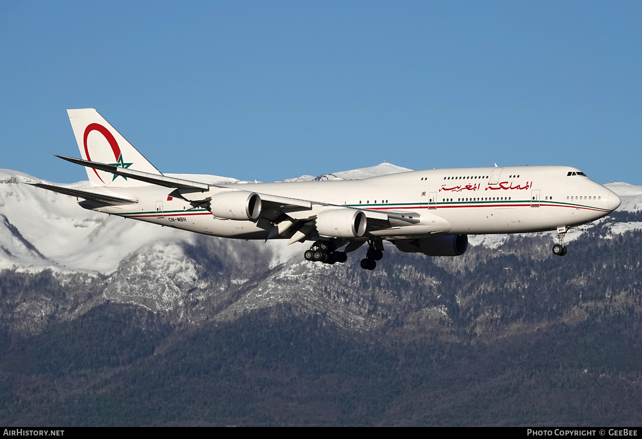 Aircraft Photo of CN-MBH | Boeing 747-8Z5 BBJ | Morocco - Government | AirHistory.net #623166