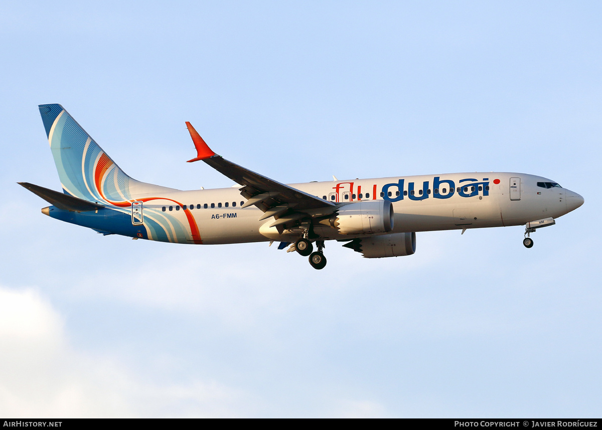 Aircraft Photo of A6-FMM | Boeing 737-8 Max 8 | Flydubai | AirHistory.net #623168