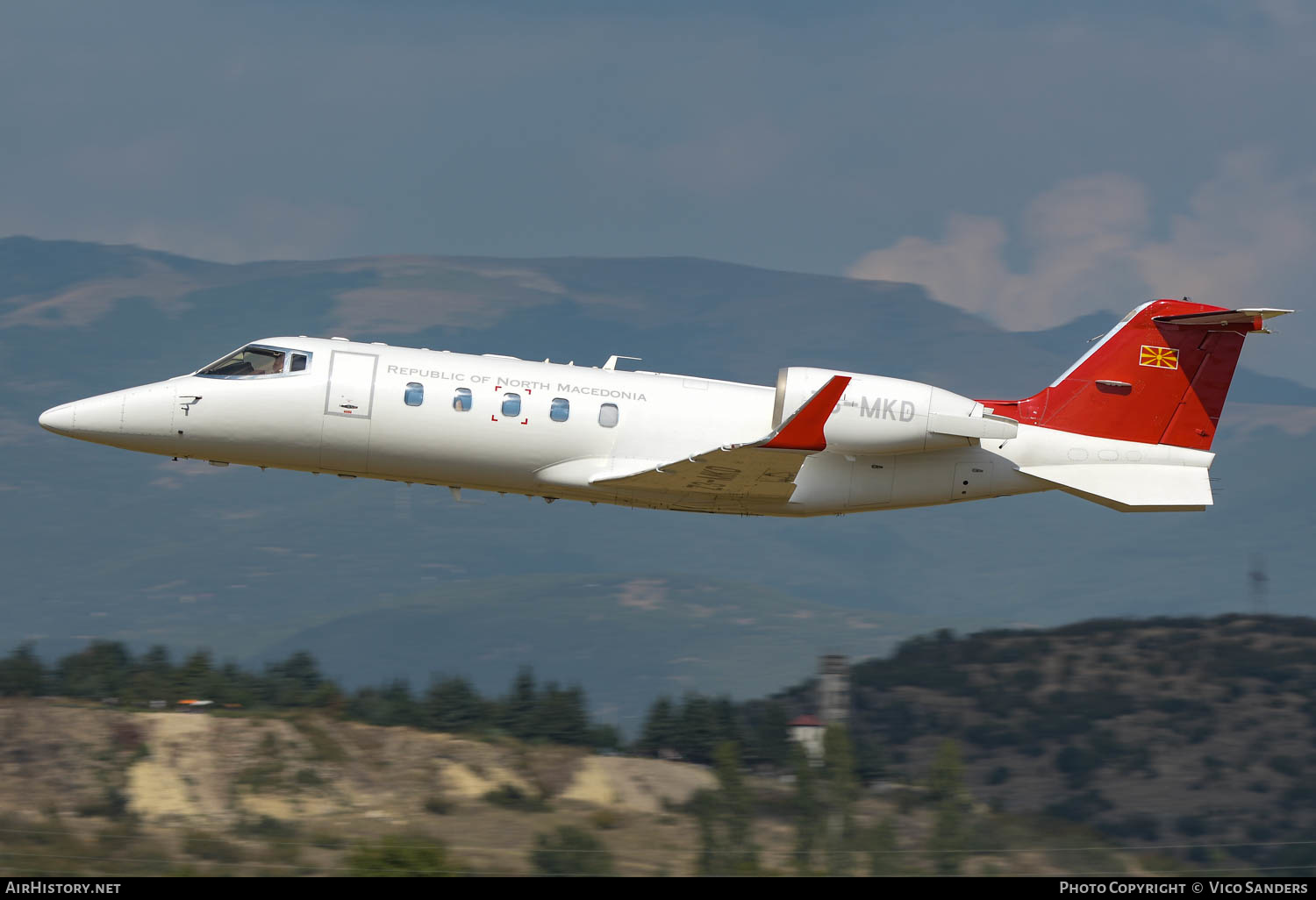 Aircraft Photo of Z3-MKD | Learjet 60 | Republic of North Macedonia | AirHistory.net #623174