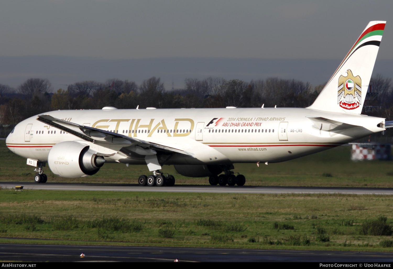Aircraft Photo of A6-LRD | Boeing 777-237/LR | Etihad Airways | AirHistory.net #623209
