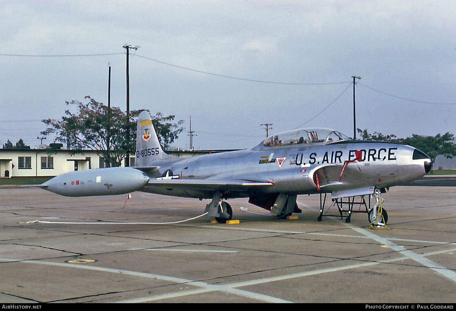 Aircraft Photo of 58-0555 / 0-80555 | Lockheed T-33A | USA - Air Force | AirHistory.net #623227