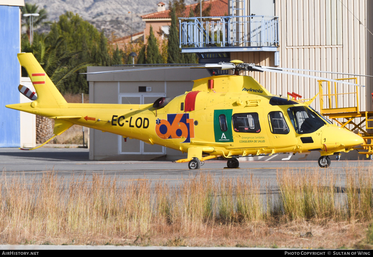 Aircraft Photo of EC-LOD | Agusta A-109E Power | Junta de Andalucía - Consejería de Salud | AirHistory.net #623232