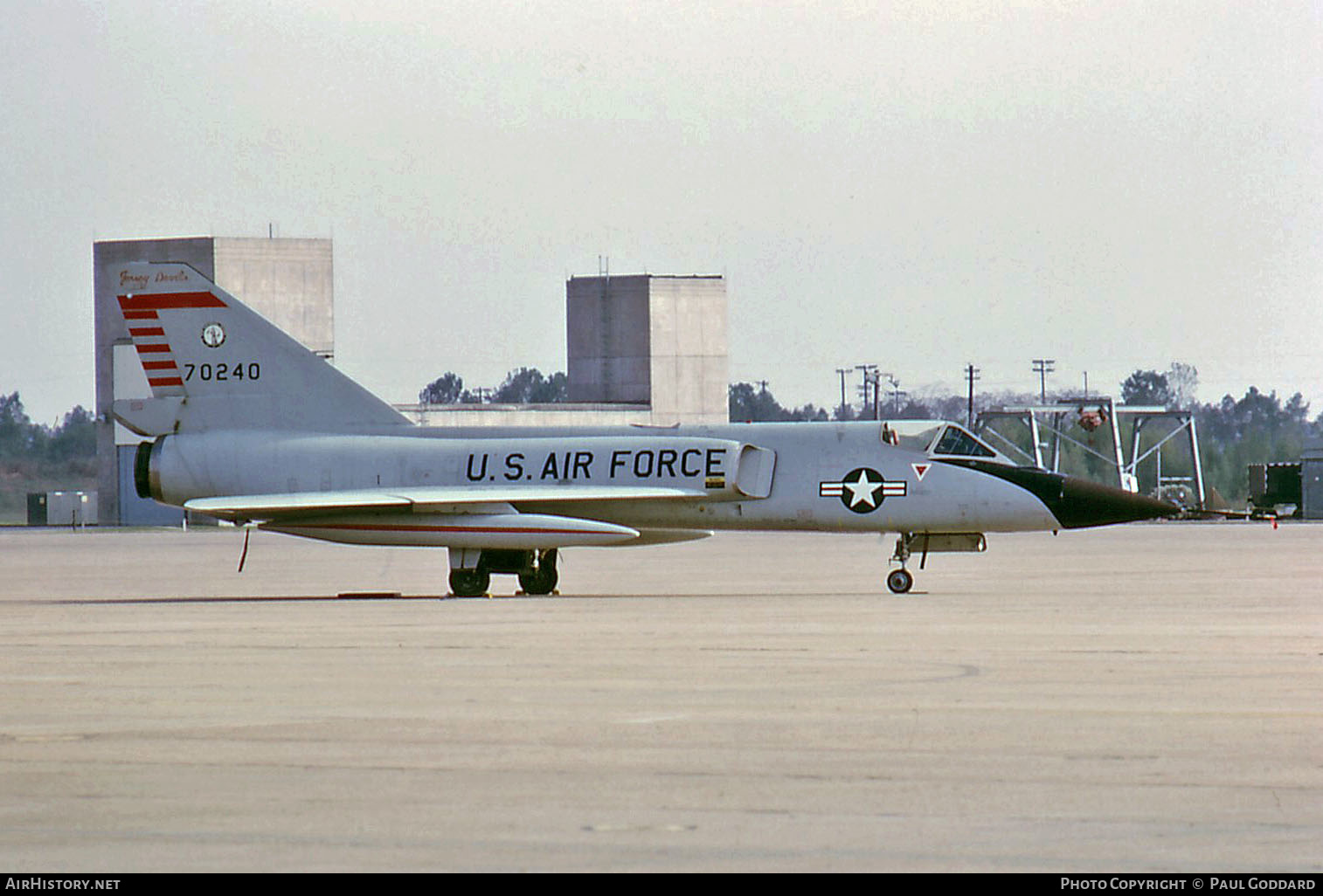 Aircraft Photo of 57-240 / 70240 | Convair F-106A Delta Dart | USA - Air Force | AirHistory.net #623233