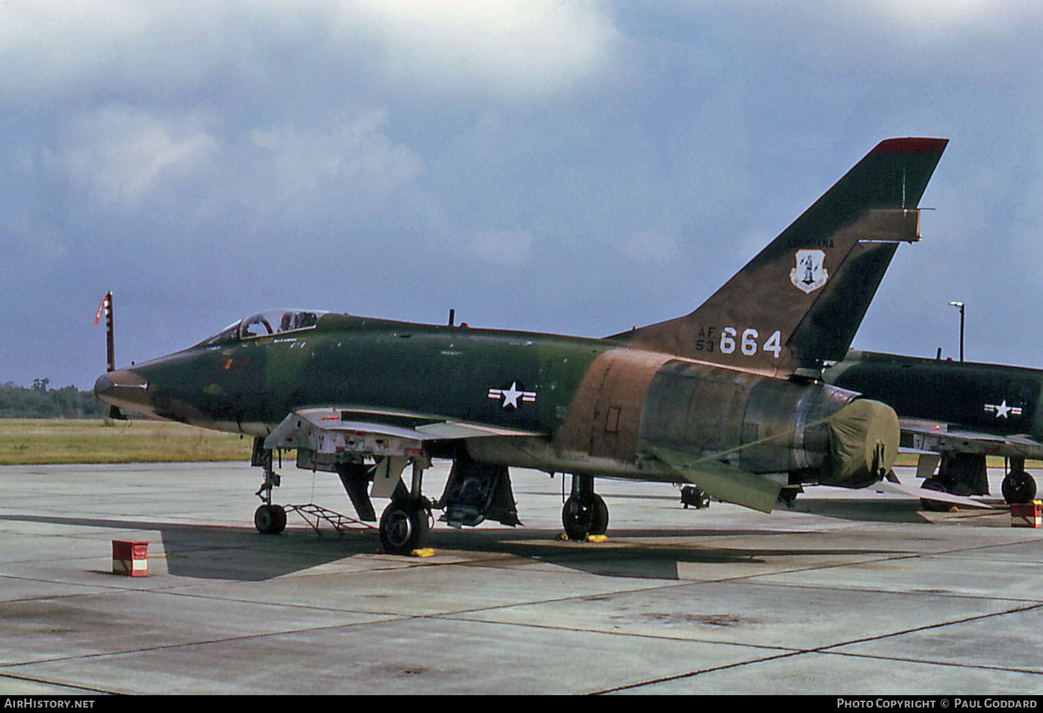 Aircraft Photo of 55-3664 / AF55-664 | North American F-100D Super Sabre | USA - Air Force | AirHistory.net #623238