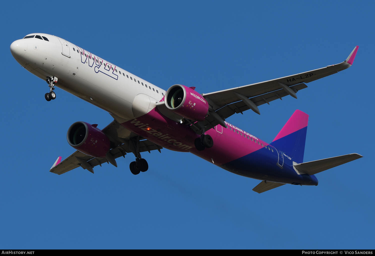 Aircraft Photo of HA-LZP | Airbus A321-271NX | Wizz Air | AirHistory.net #623240