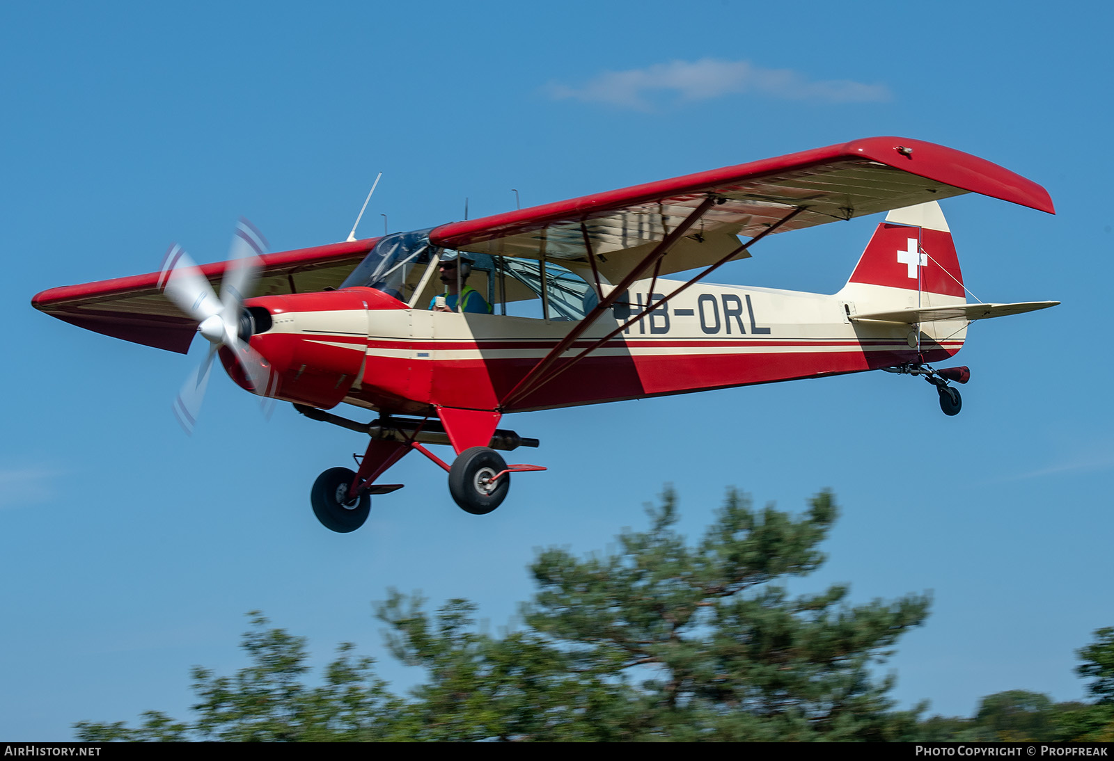 Aircraft Photo of HB-ORL | Piper PA-18-180 Super Cub | AirHistory.net #623244