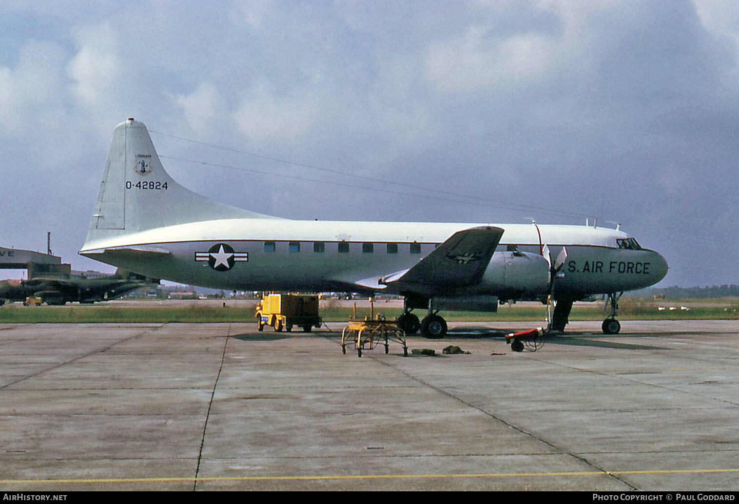 Aircraft Photo of 54-2824 / 0-42824 | Convair C-131D | USA - Air Force | AirHistory.net #623247