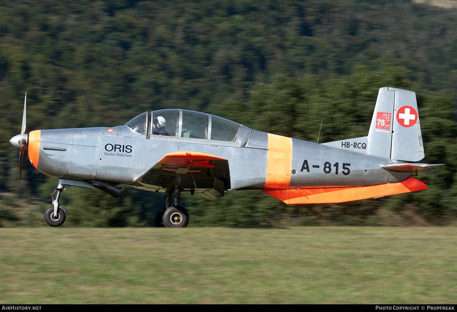 Aircraft Photo of HB-RCQ / A-815 | Pilatus P-3-05 | Switzerland - Air Force | AirHistory.net #623262