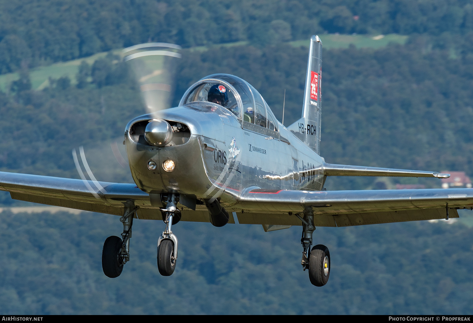 Aircraft Photo of HB-RCH / A-818 | Pilatus P-3-05 | P3 Flyers | Switzerland - Air Force | AirHistory.net #623273