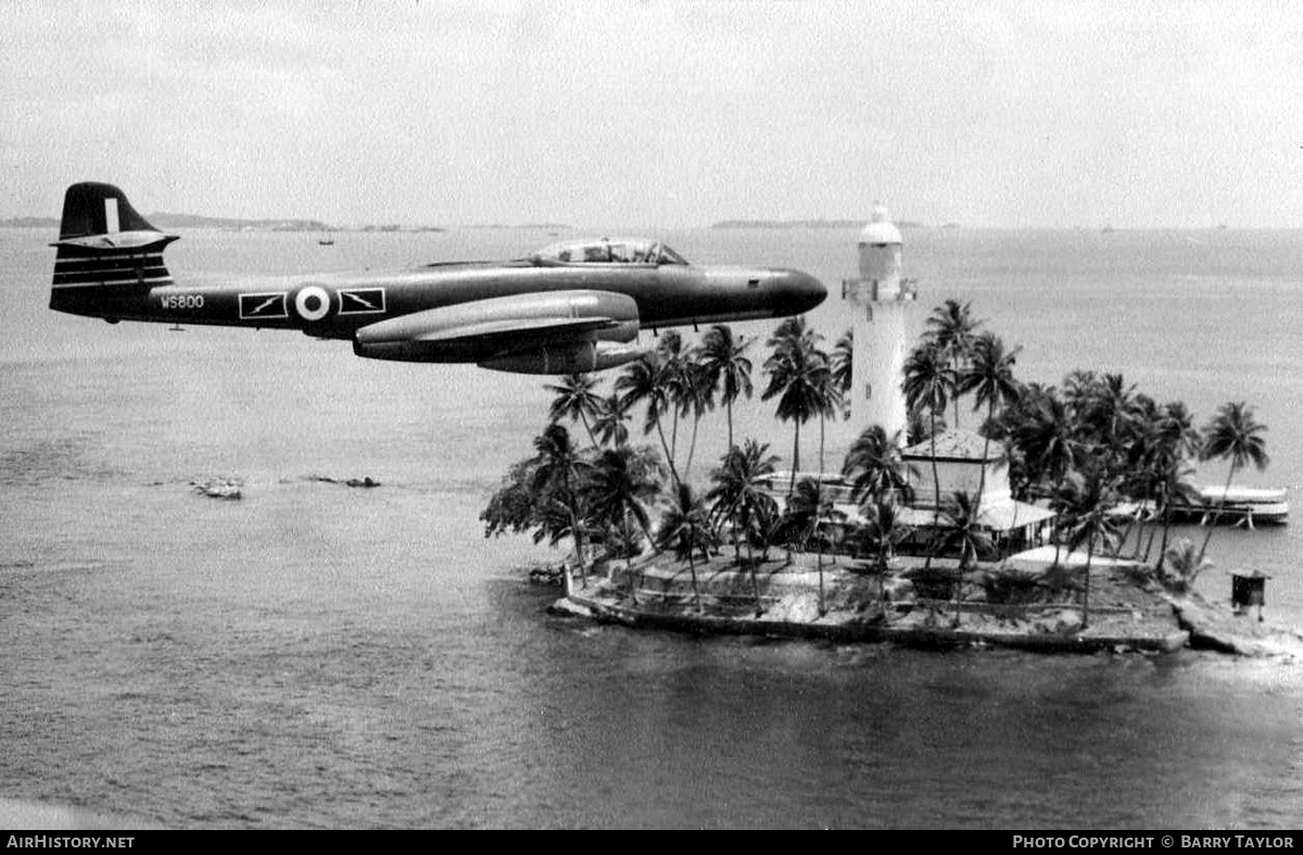 Aircraft Photo of WS800 | Gloster Meteor NF14 | UK - Air Force | AirHistory.net #623289