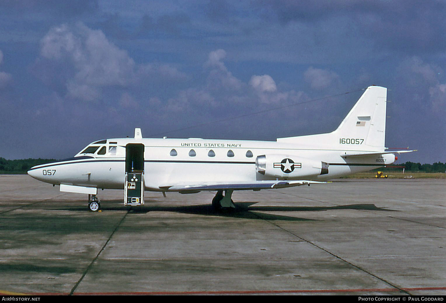 Aircraft Photo of 160057 | North American Rockwell CT-39G | USA - Navy | AirHistory.net #623298