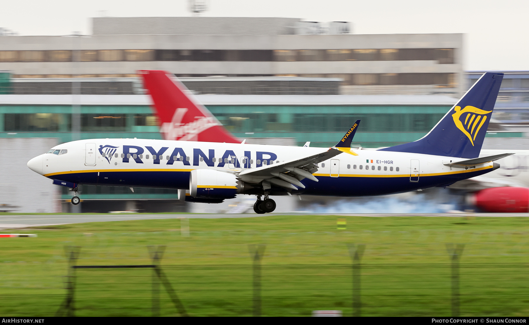 Aircraft Photo of EI-HGR | Boeing 737-8200 Max 200 | Ryanair | AirHistory.net #623330